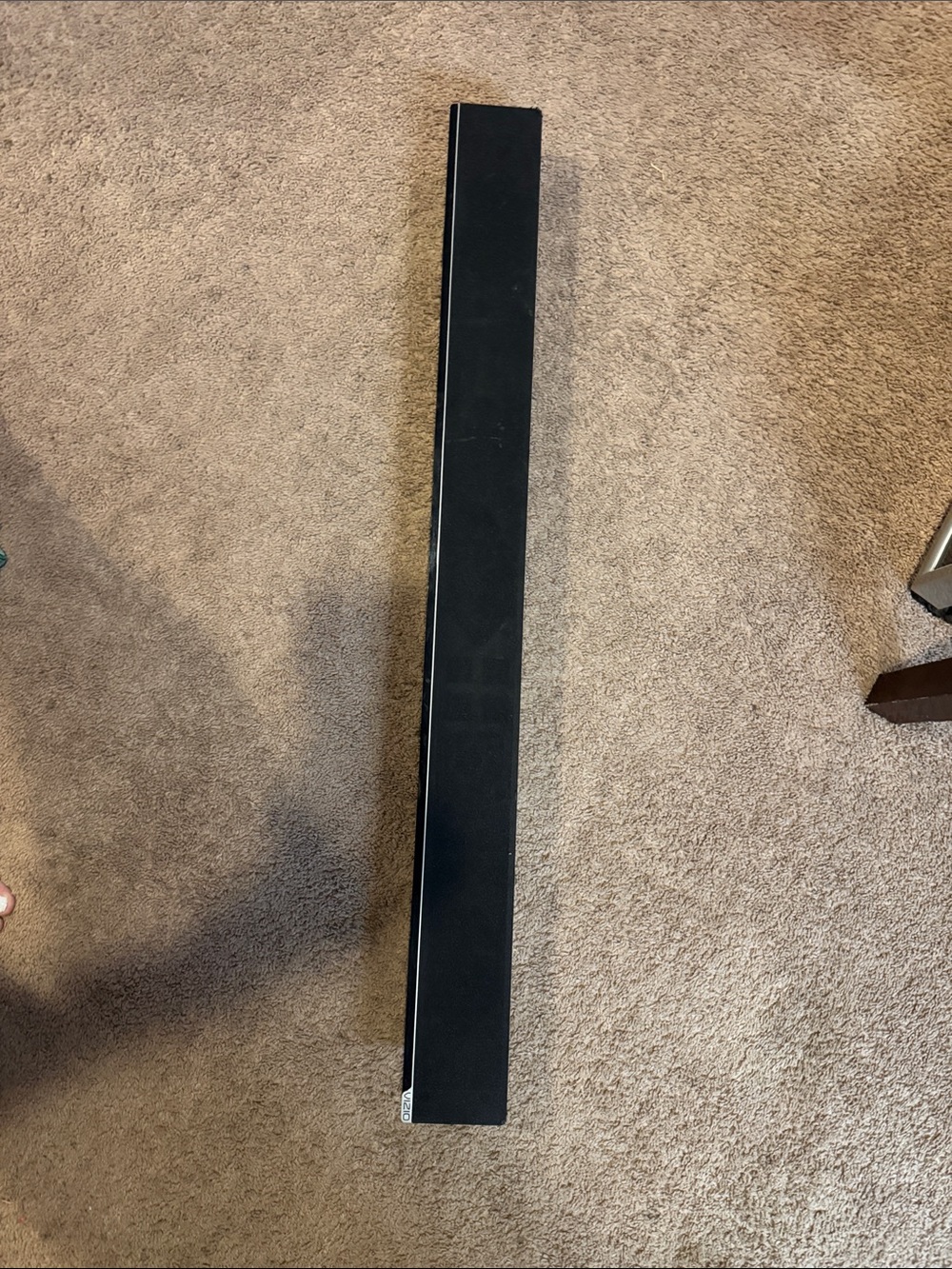 Vizio Black Slim Fabric Soundbar Accent Beam